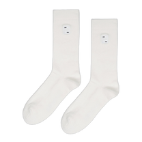 Socks Patch L/XL White
