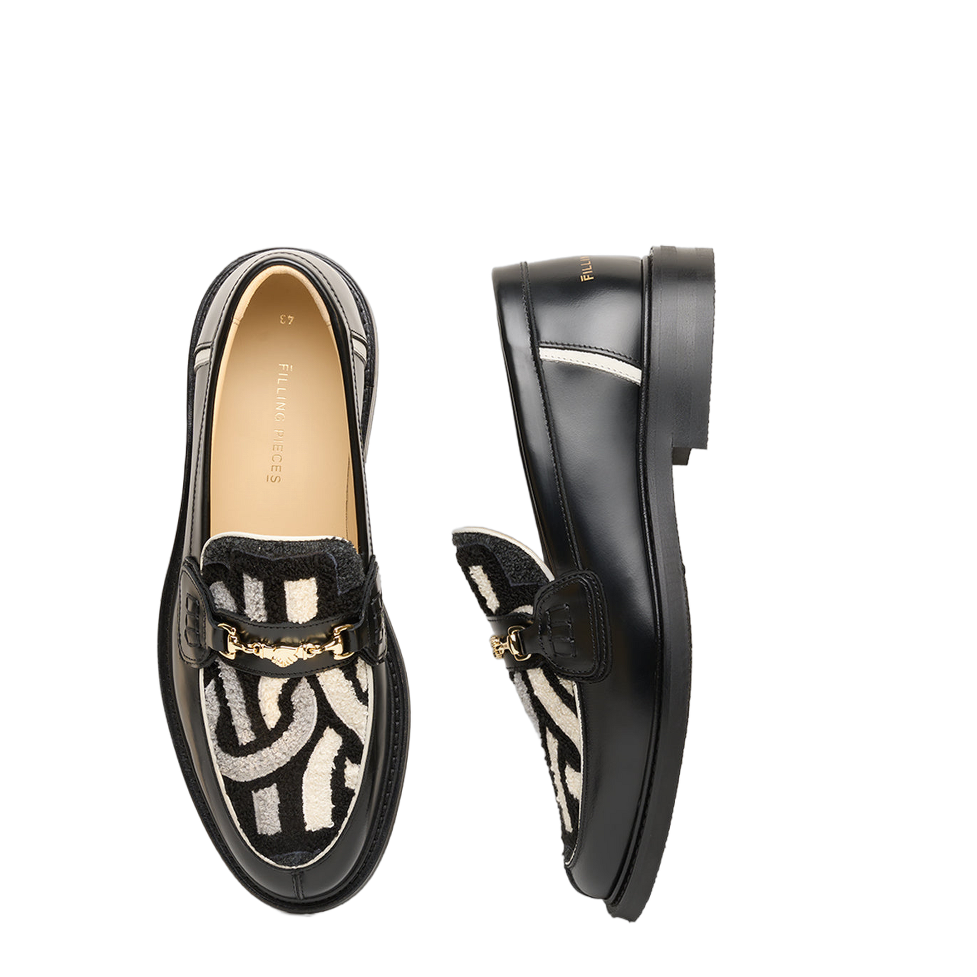Loafer Gowtu Black / Off White
