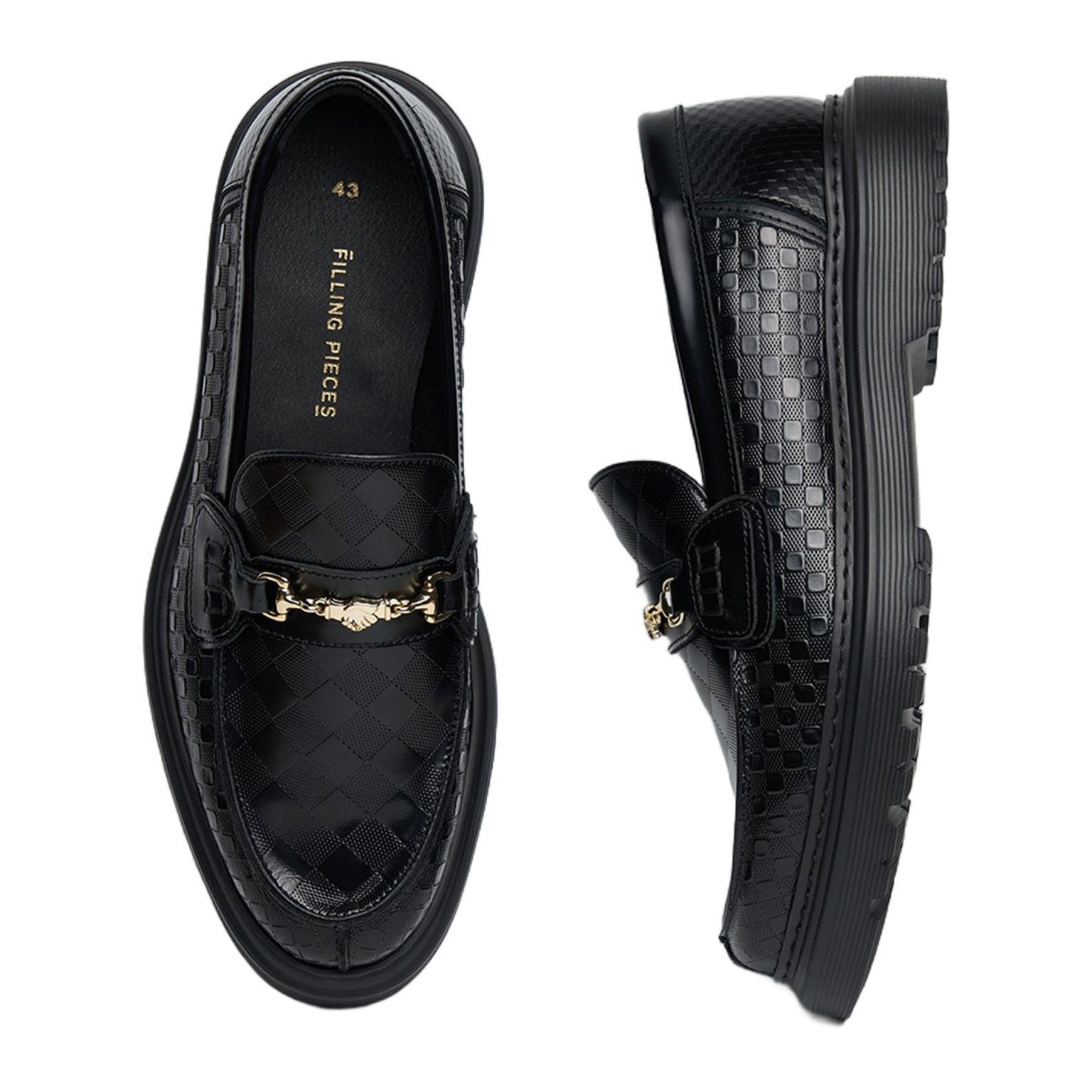 Loafer Graved Black