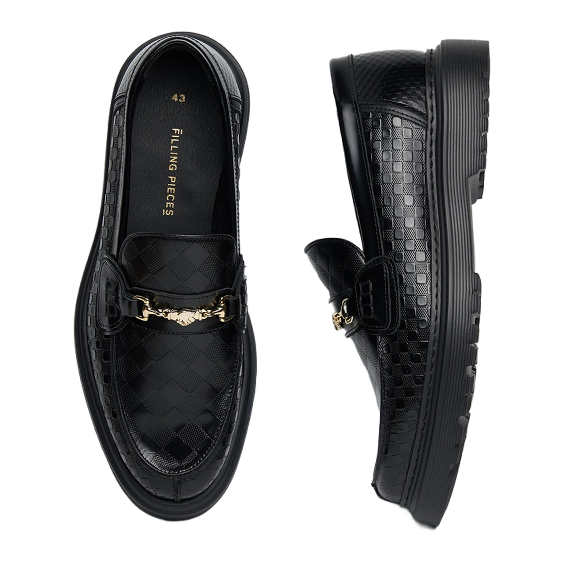 Loafer Graved Black
