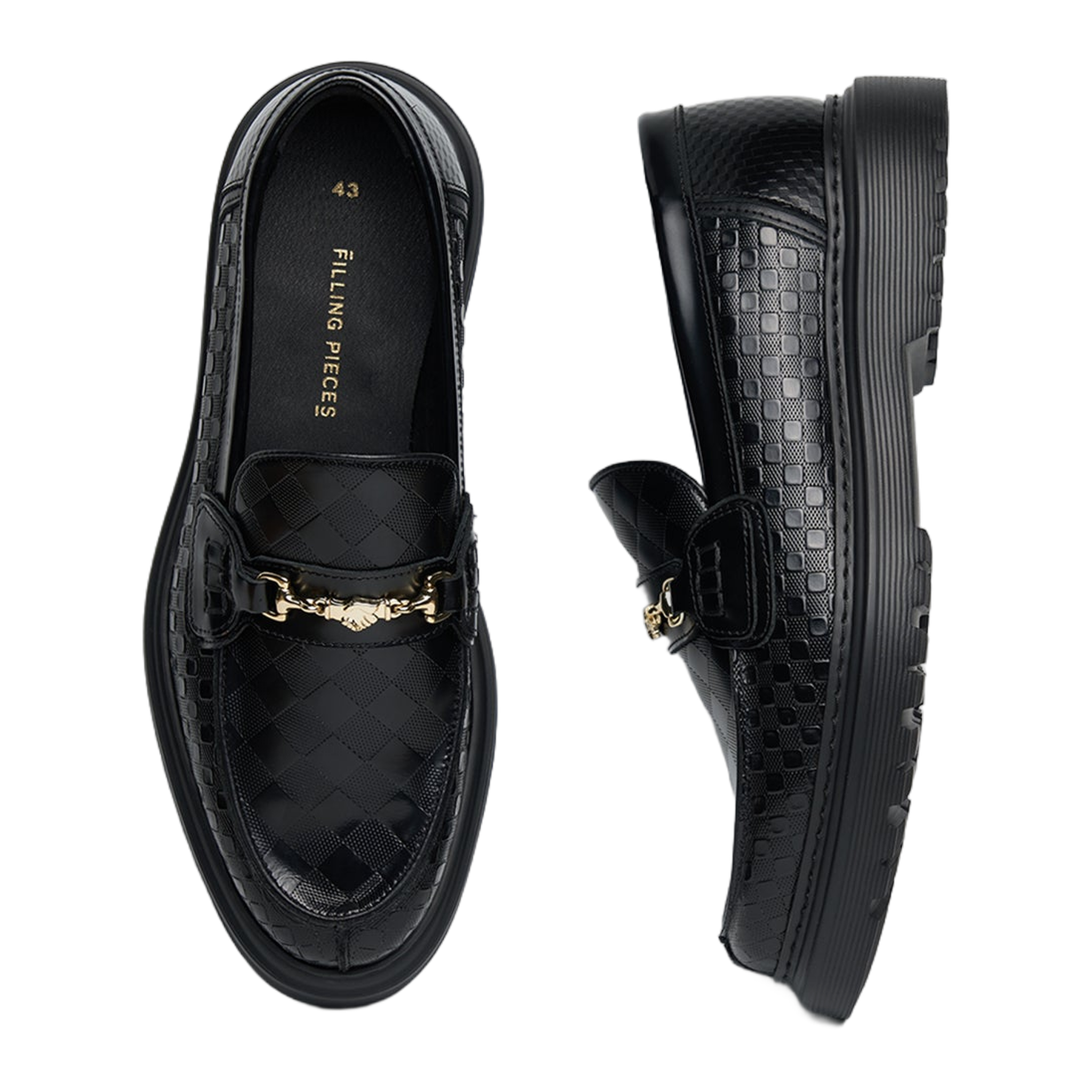 Loafer Graved Black