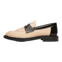 Loafer Solid Raffia Natural