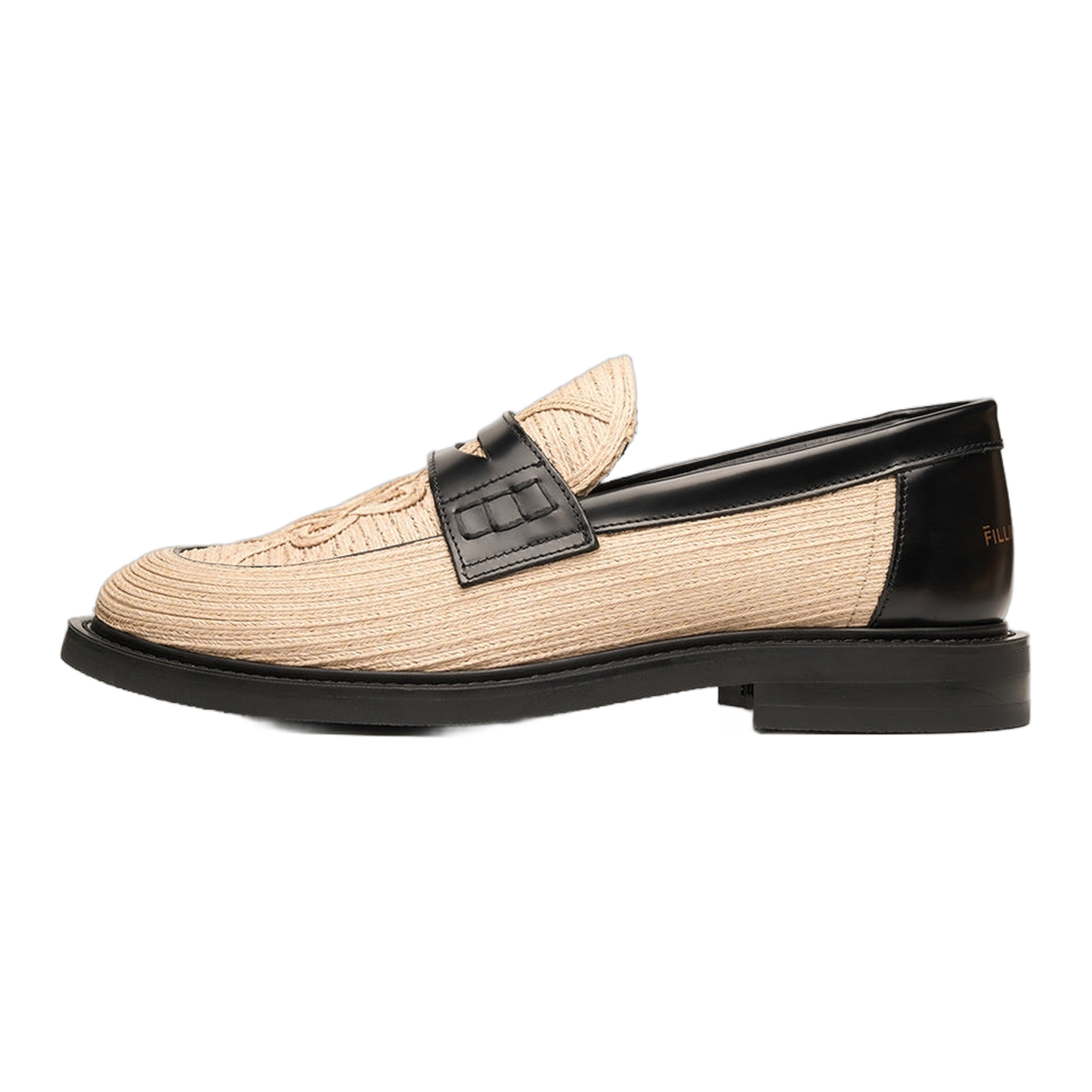 Loafer Solid Raffia Natural