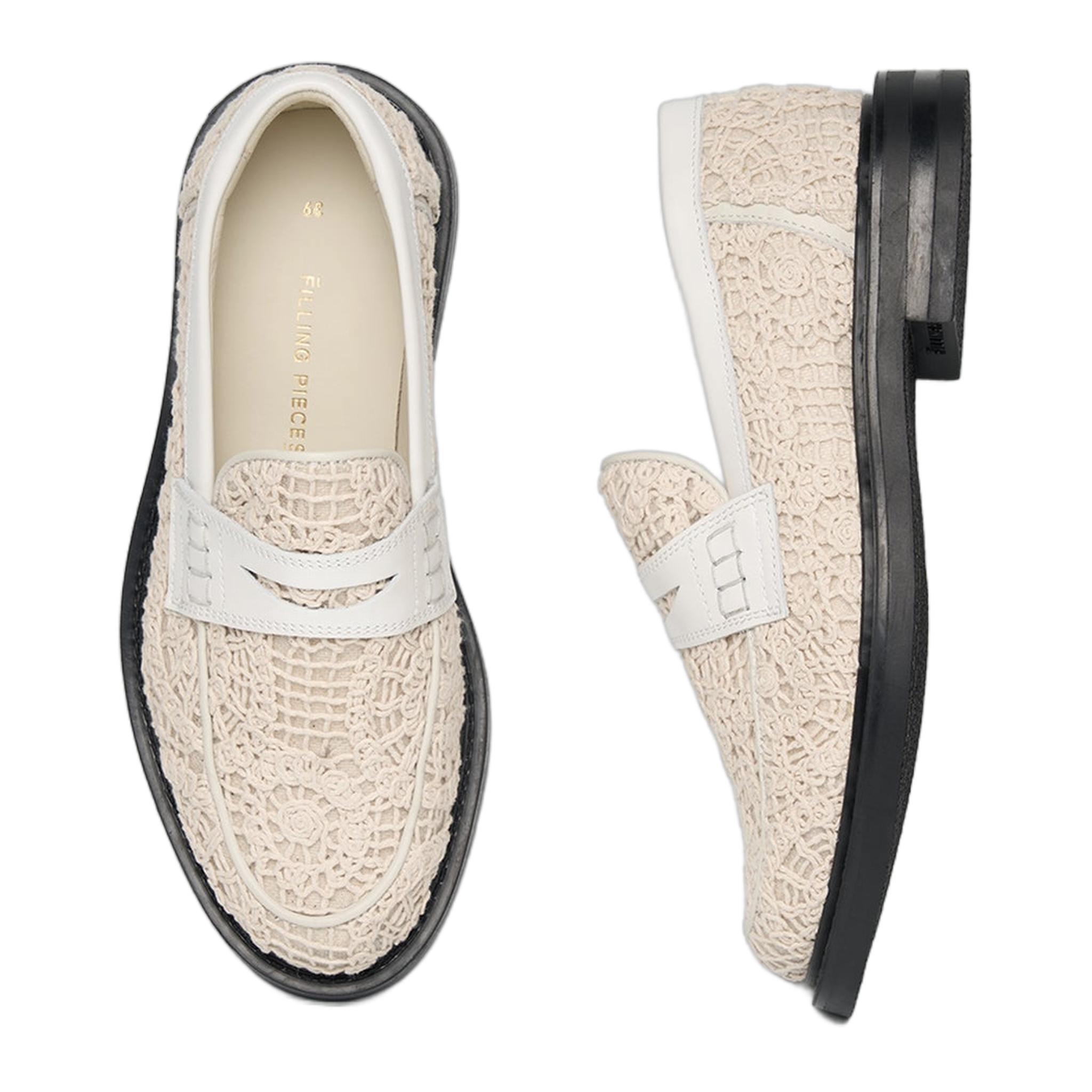 Loafer Crochet Beige
