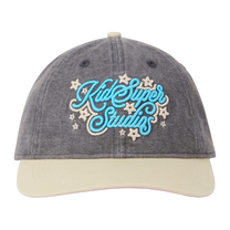 Stars Snapback Hat-Gray