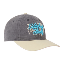Stars Snapback Hat-Gray