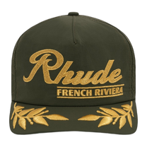 RHUDE FRENCH RIVIERA HAT GREEN