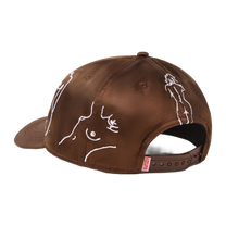 KS LA Nylon Snapback Hat-Brown