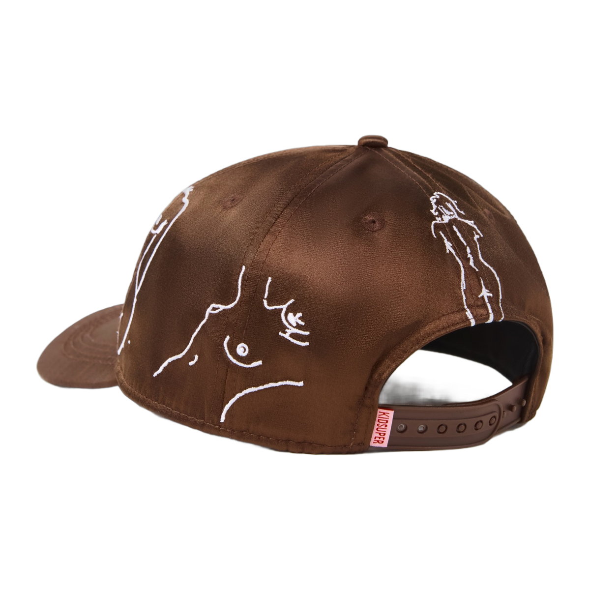 KS LA Nylon Snapback Hat-Brown
