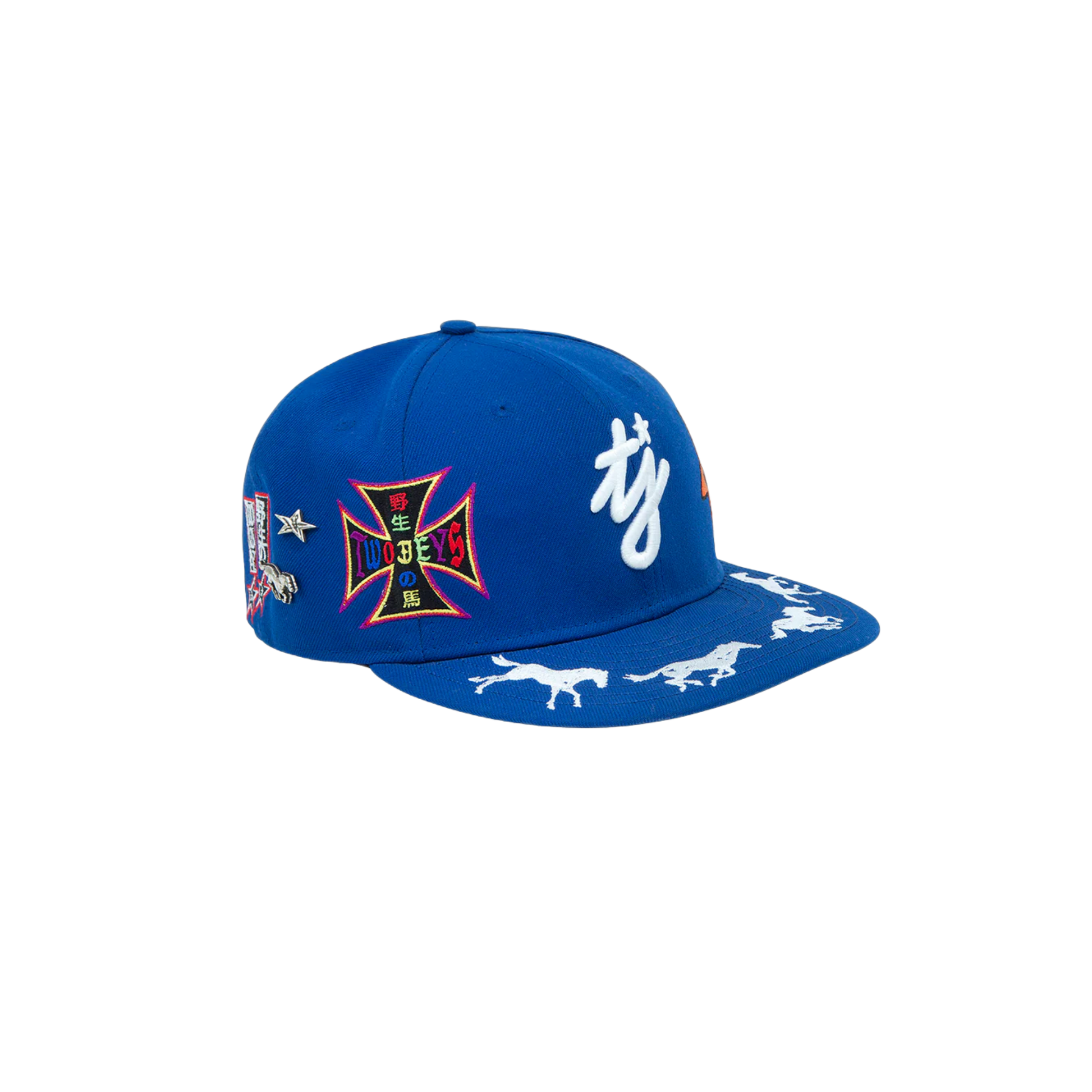 Two Jeys 59FIFTY Patches Blue