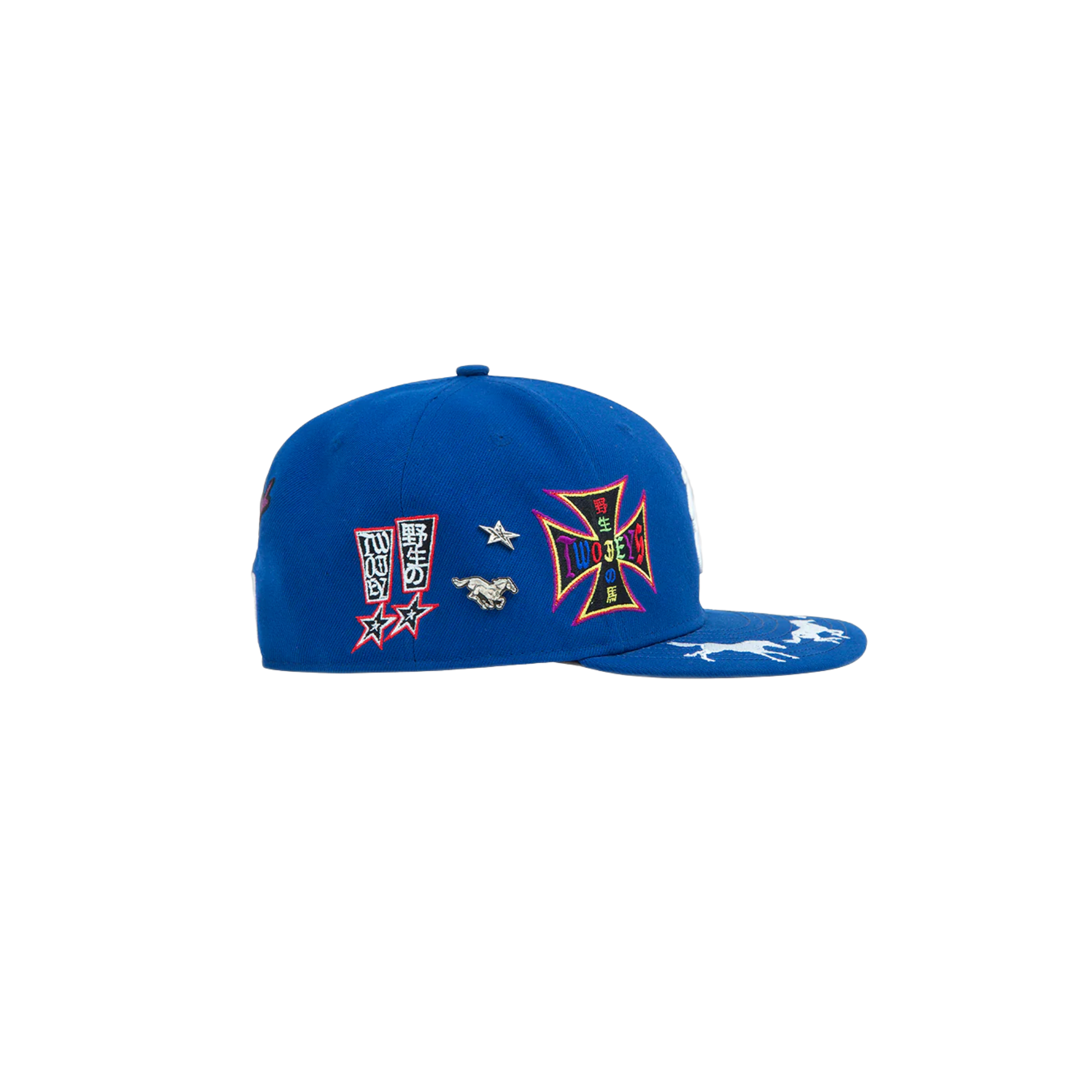Two Jeys 59FIFTY Patches Blue