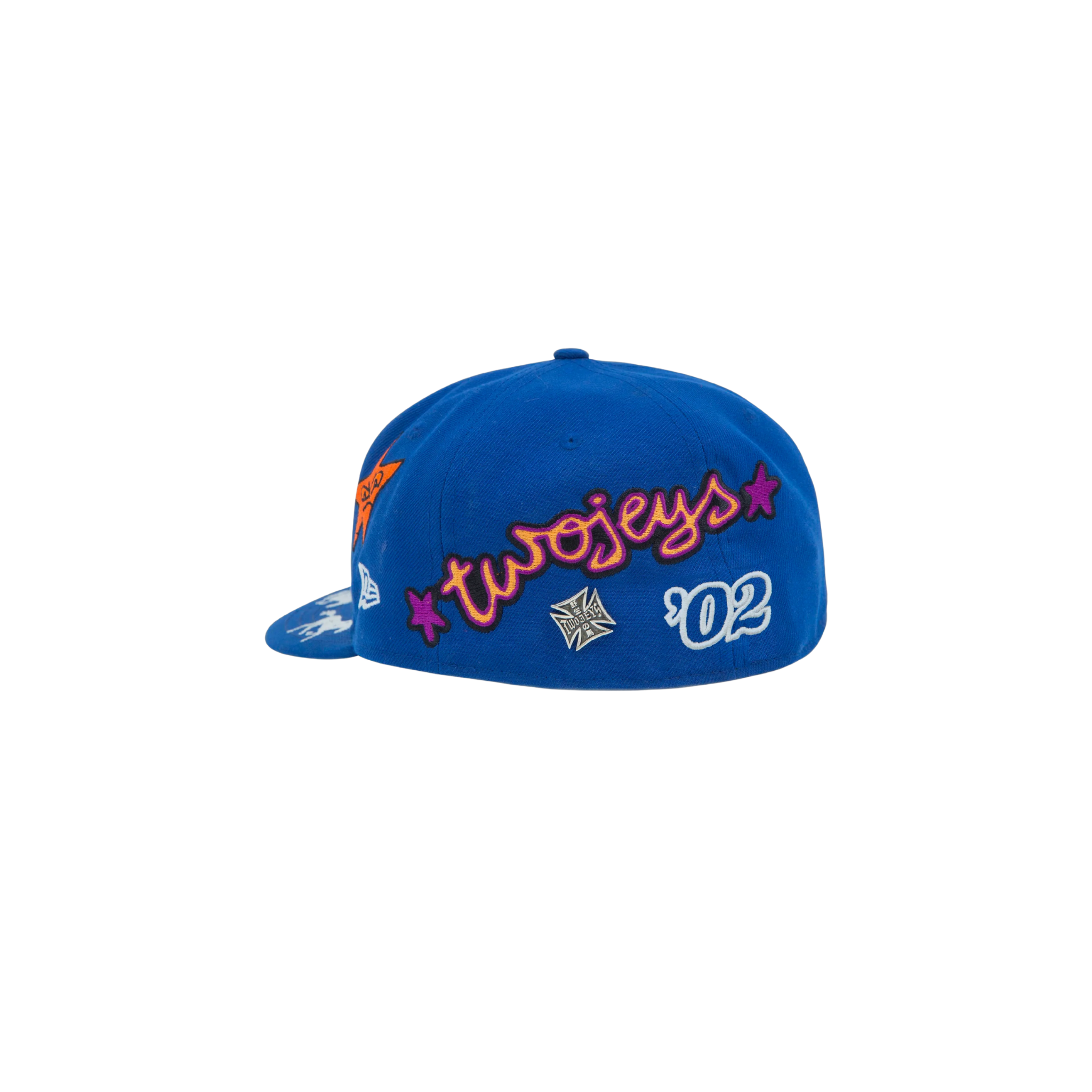 Two Jeys 59FIFTY Patches Blue