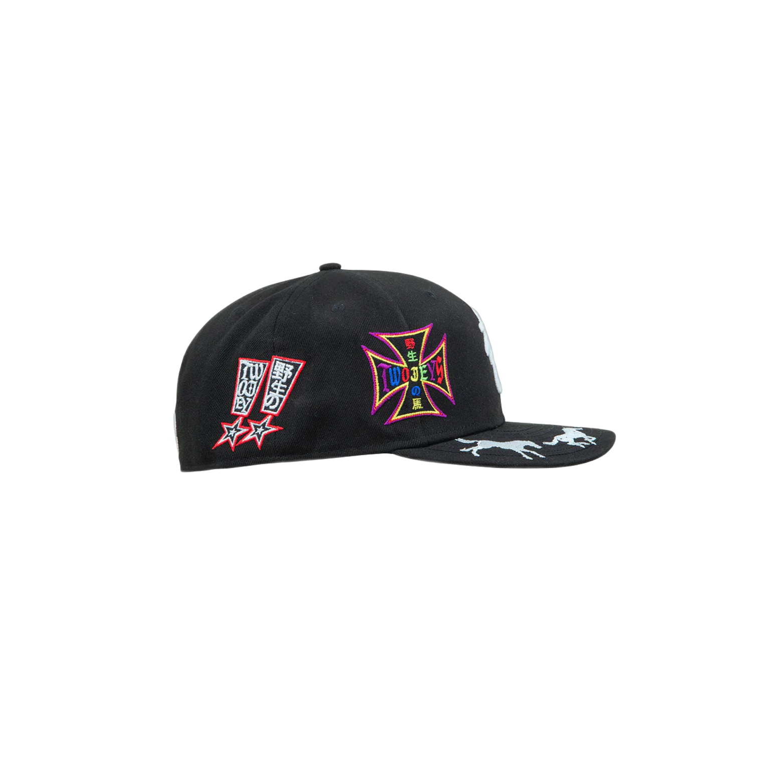 Two Jeys 59FIFTY Patches Black