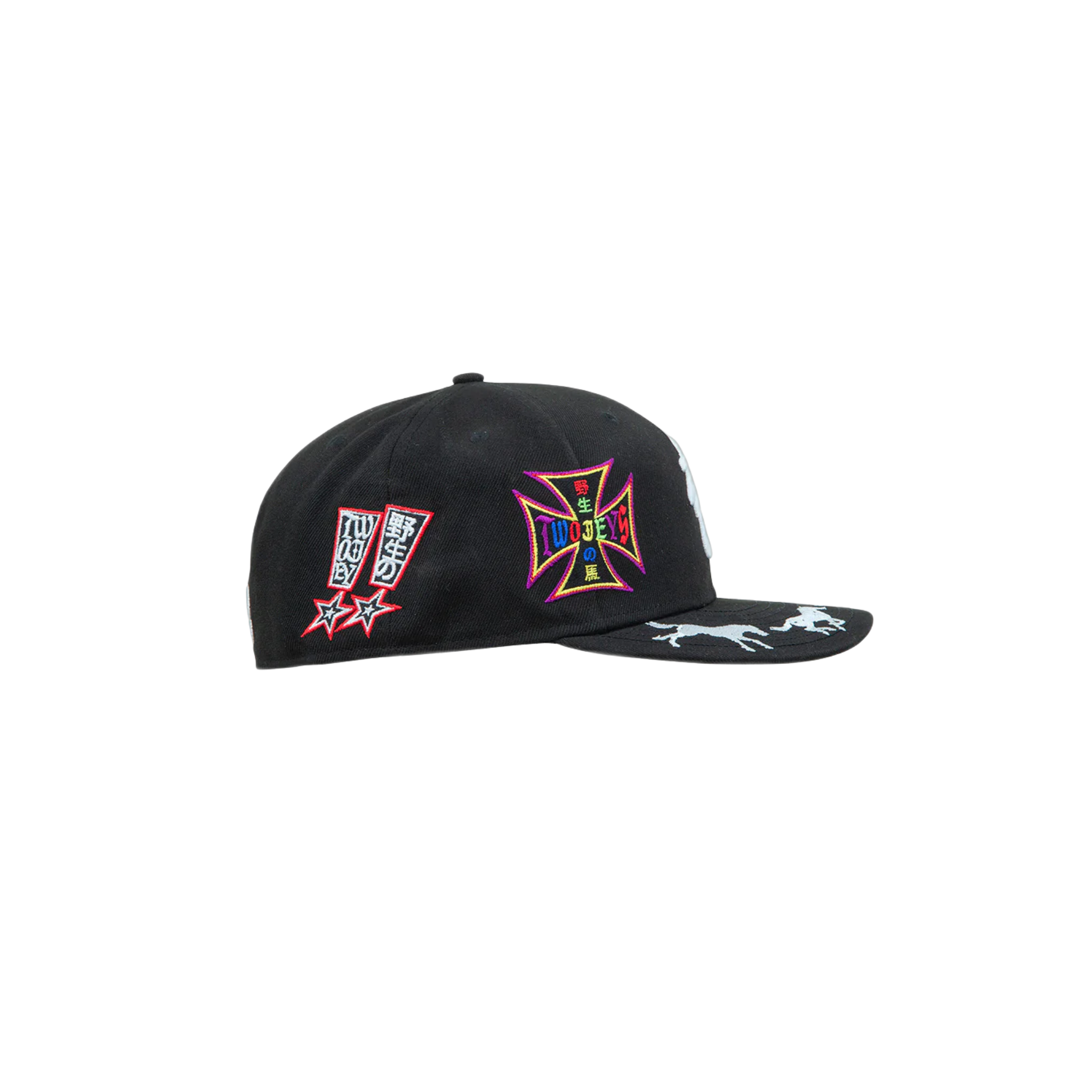 Two Jeys 59FIFTY Patches Black