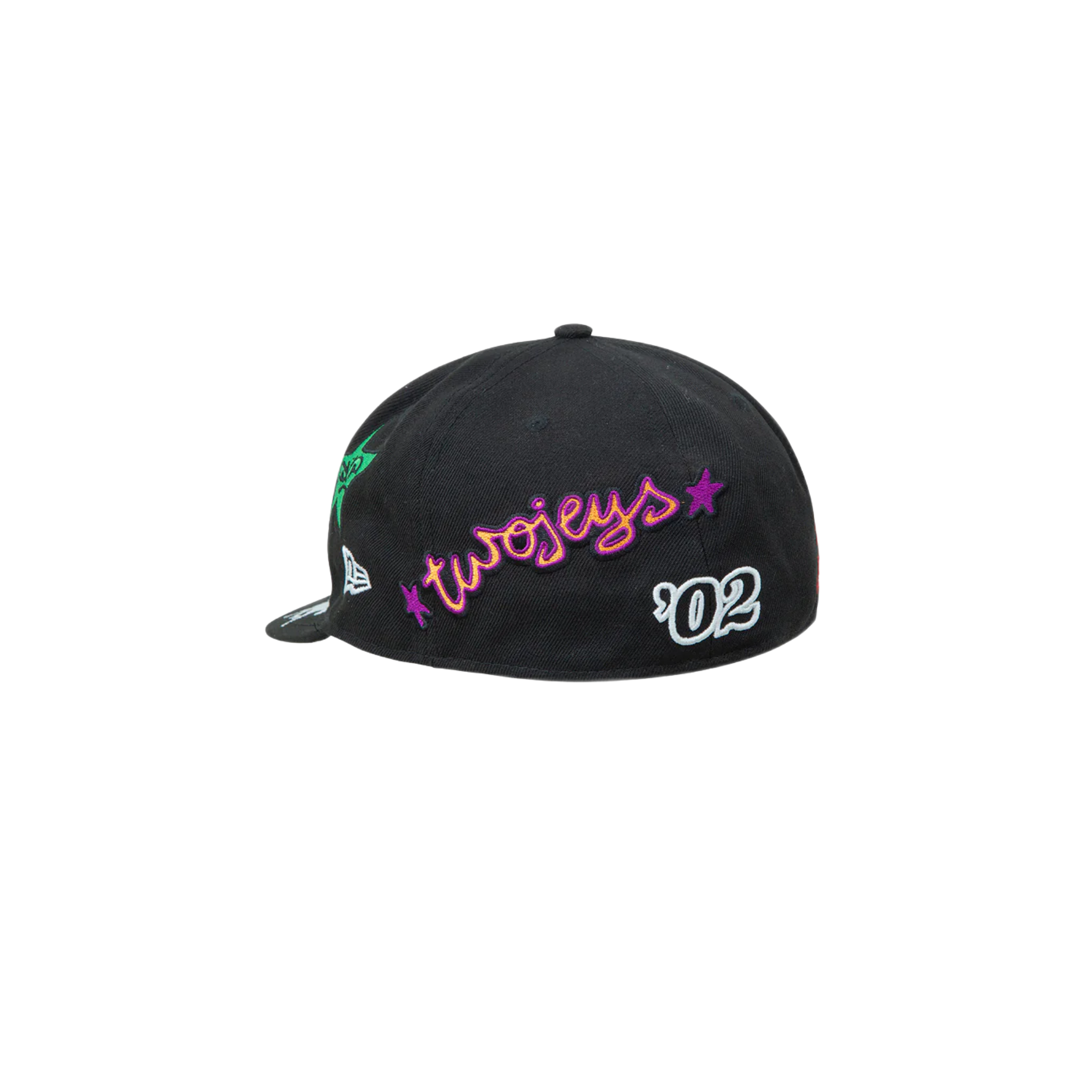 Two Jeys 59FIFTY Patches Black