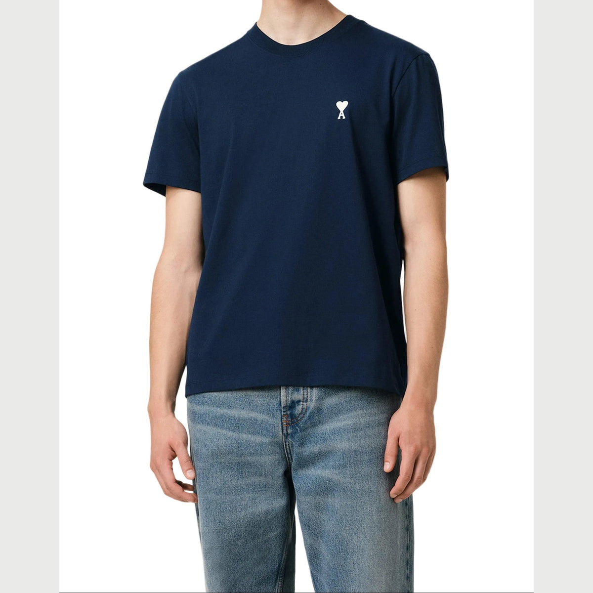 T-Shirt Ami De Coeur – Ami Paris – Bleu Blanc · kolab