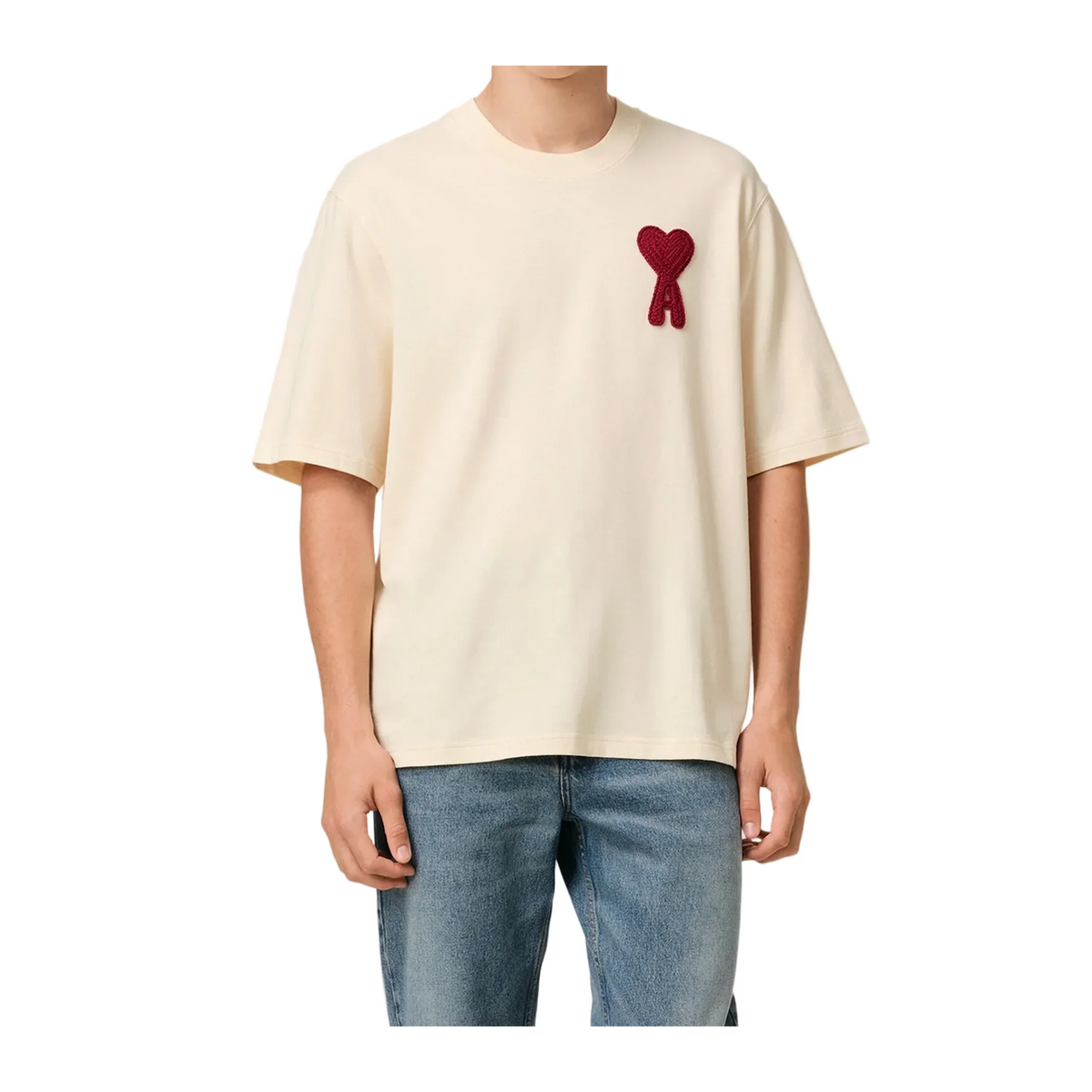 T-Shirt Patch Ami De Coeur – Ami Paris – Rouge · kolab
