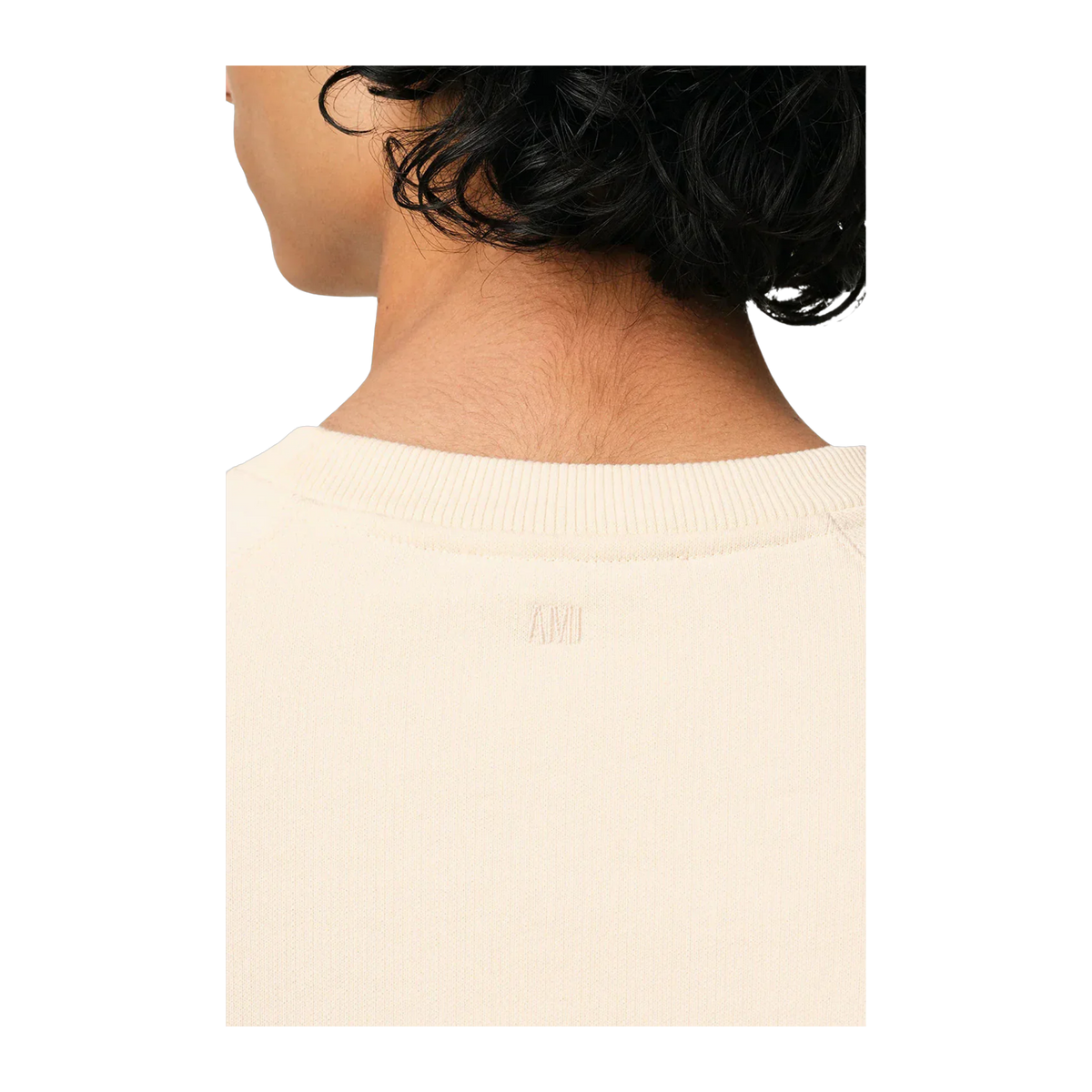 Sweatshirt Ami De Coeur Beige Patch · kolab