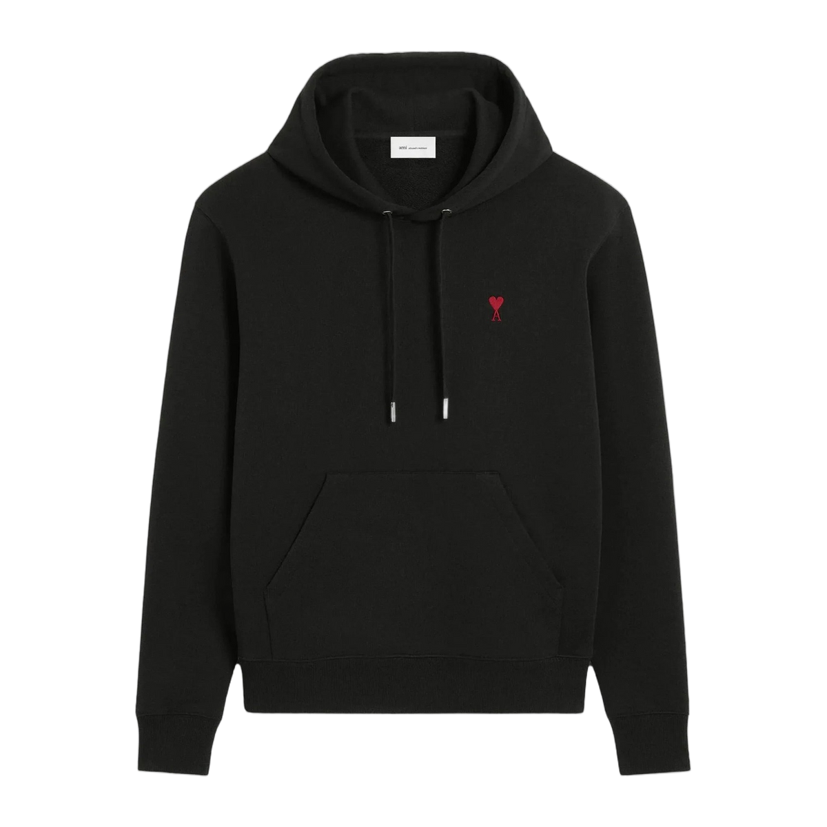 Hoodie Ami De Coeur – Ami Paris – Noir Rouge · kolab