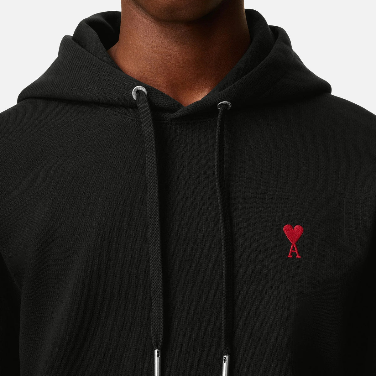 Hoodie Ami De Coeur – Ami Paris – Noir Rouge · kolab