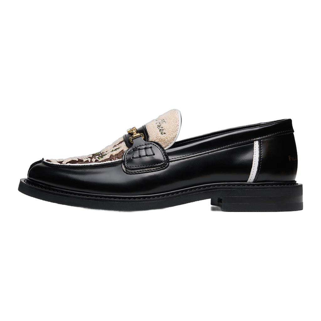 Loafer Chess Black