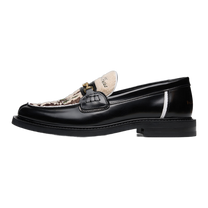 Loafer Chess Black