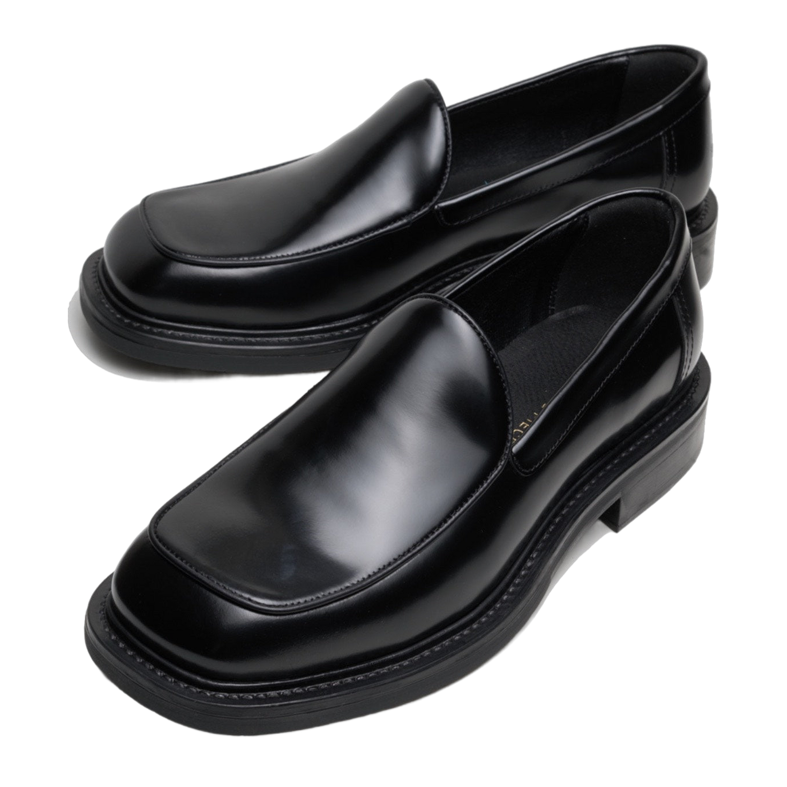 Square Loafer Polido Black