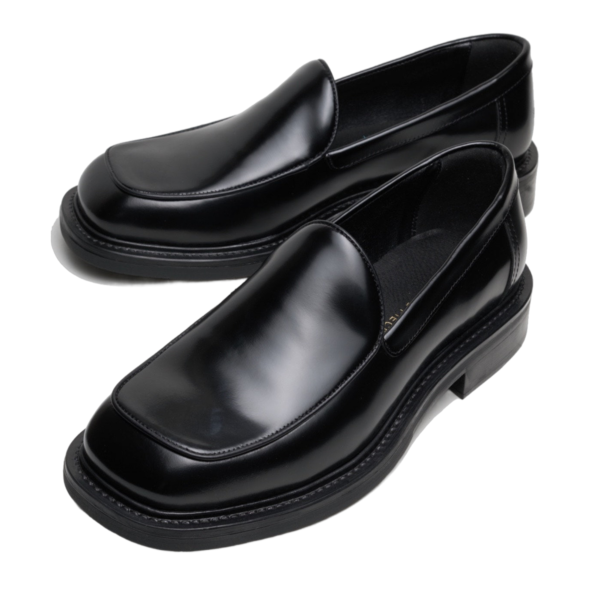 Square Loafer Polido Black