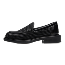 Square Loafer Reed Black