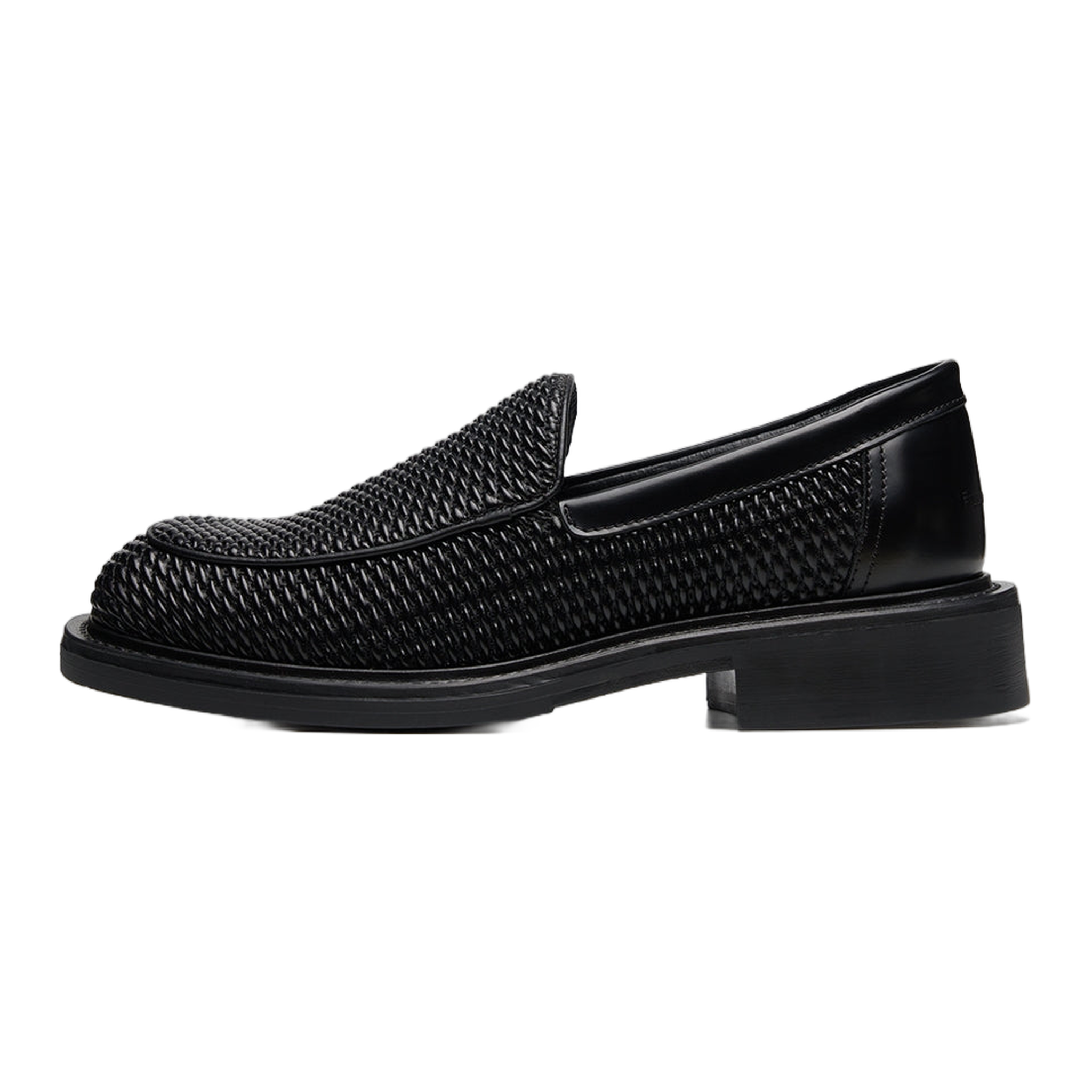 Square Loafer Reed Black