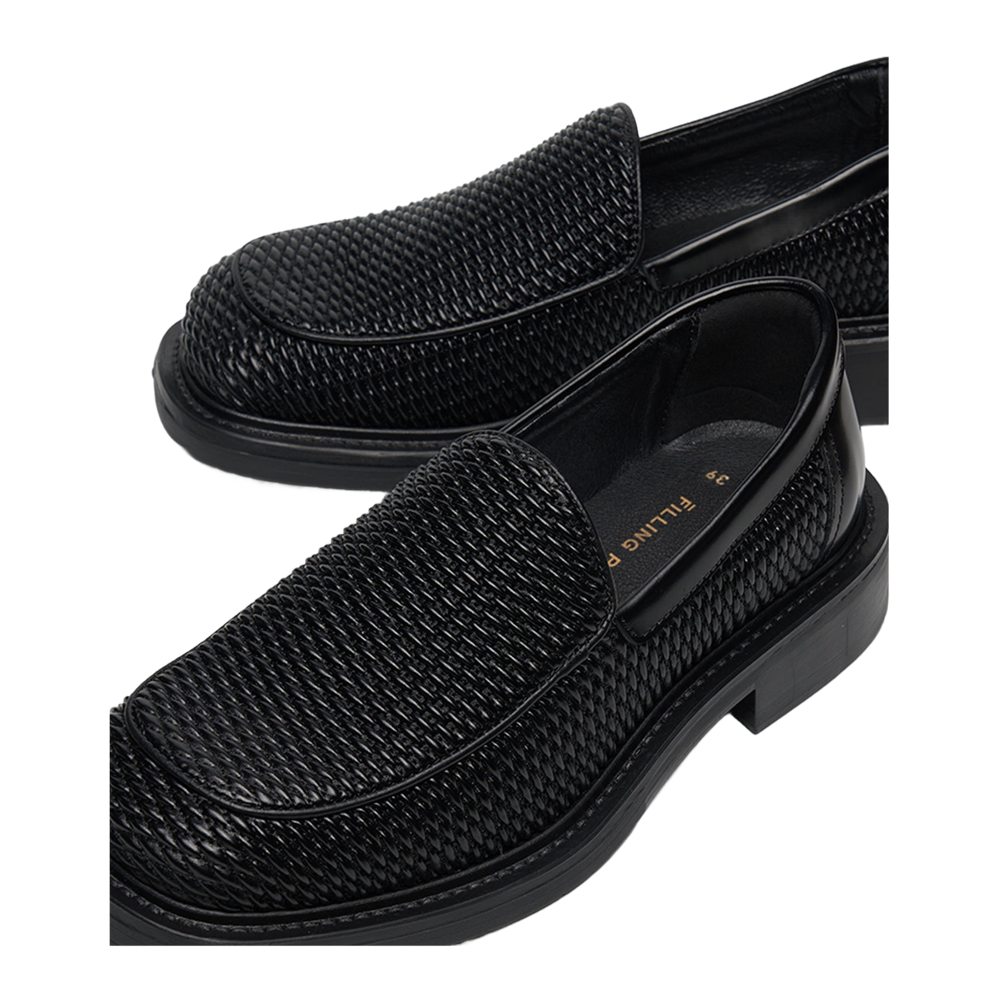 Square Loafer Reed Black