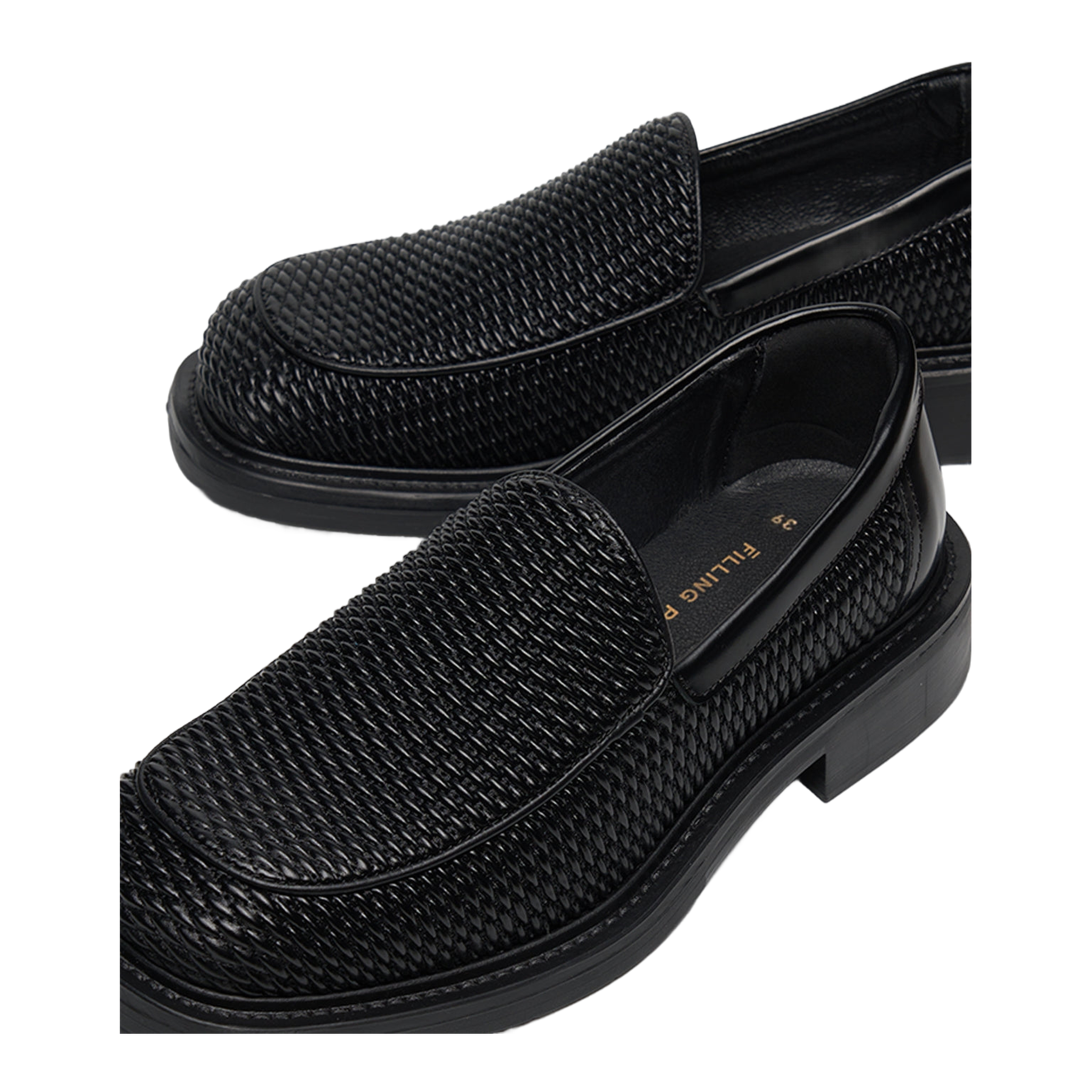 Square Loafer Reed Black