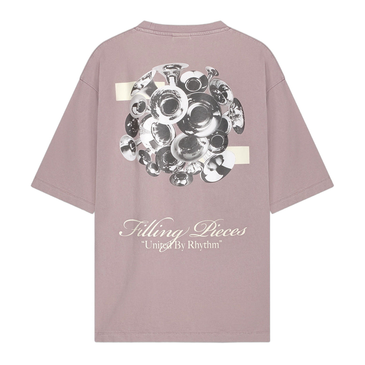 T-shirt Boxy Bouquet Vintage Moonscape