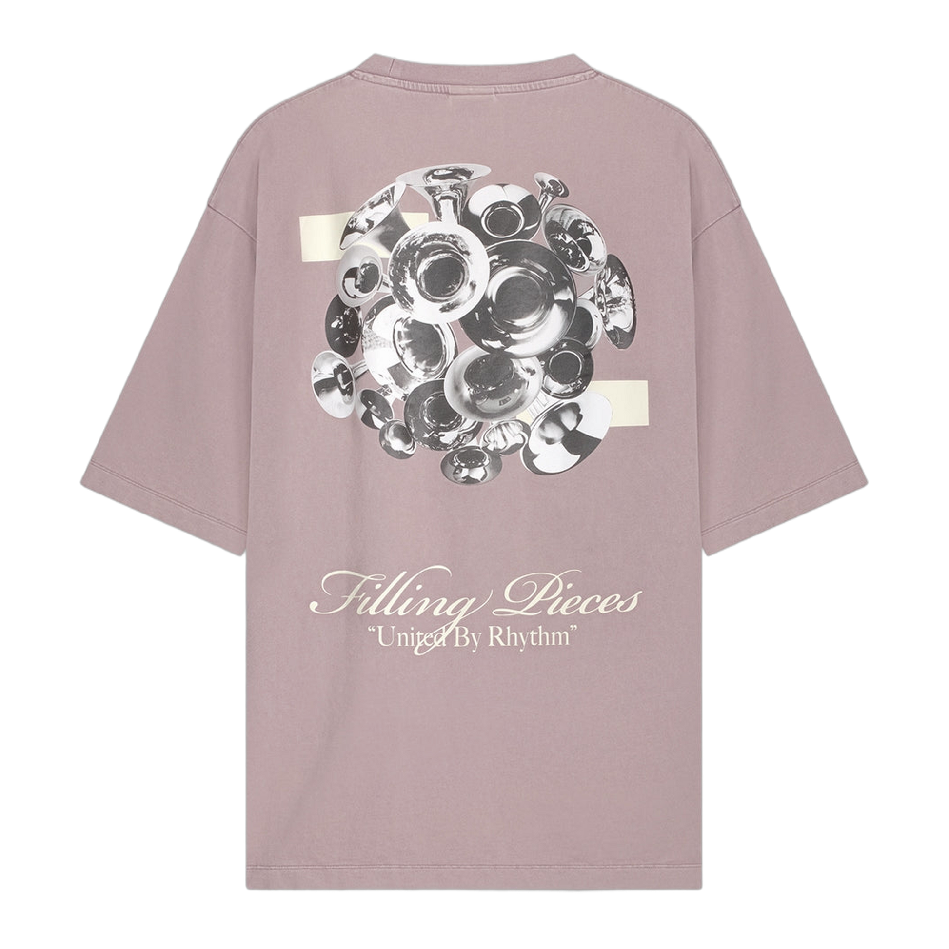 T-shirt Boxy Bouquet Vintage Moonscape