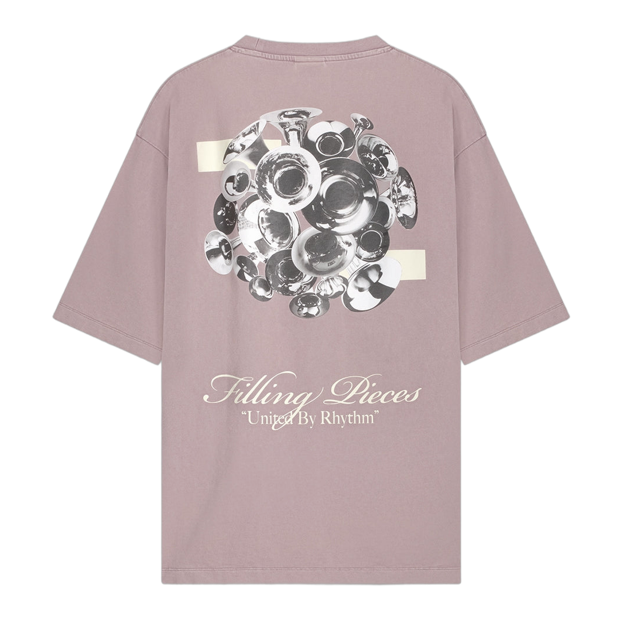 T-shirt Boxy Bouquet Vintage Moonscape