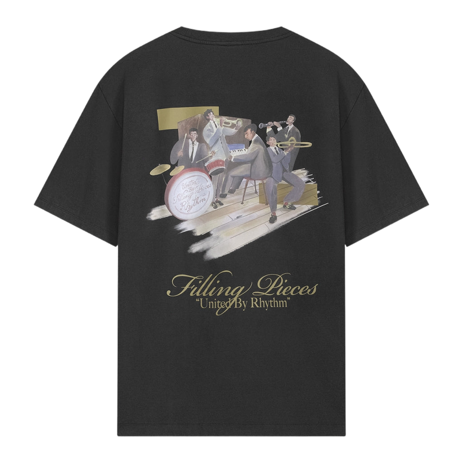 T-shirt Band Vintage Black