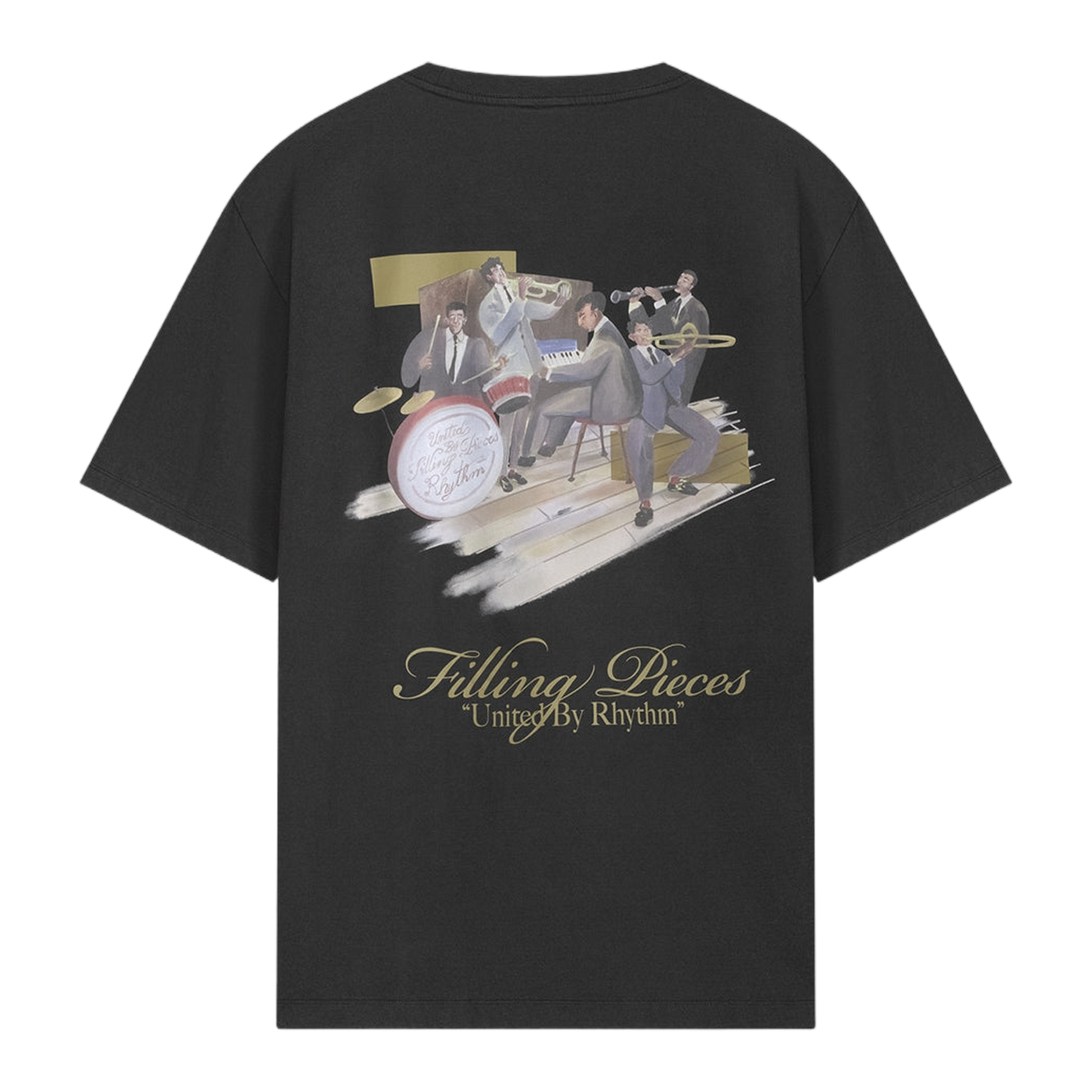 T-shirt Band Vintage Black