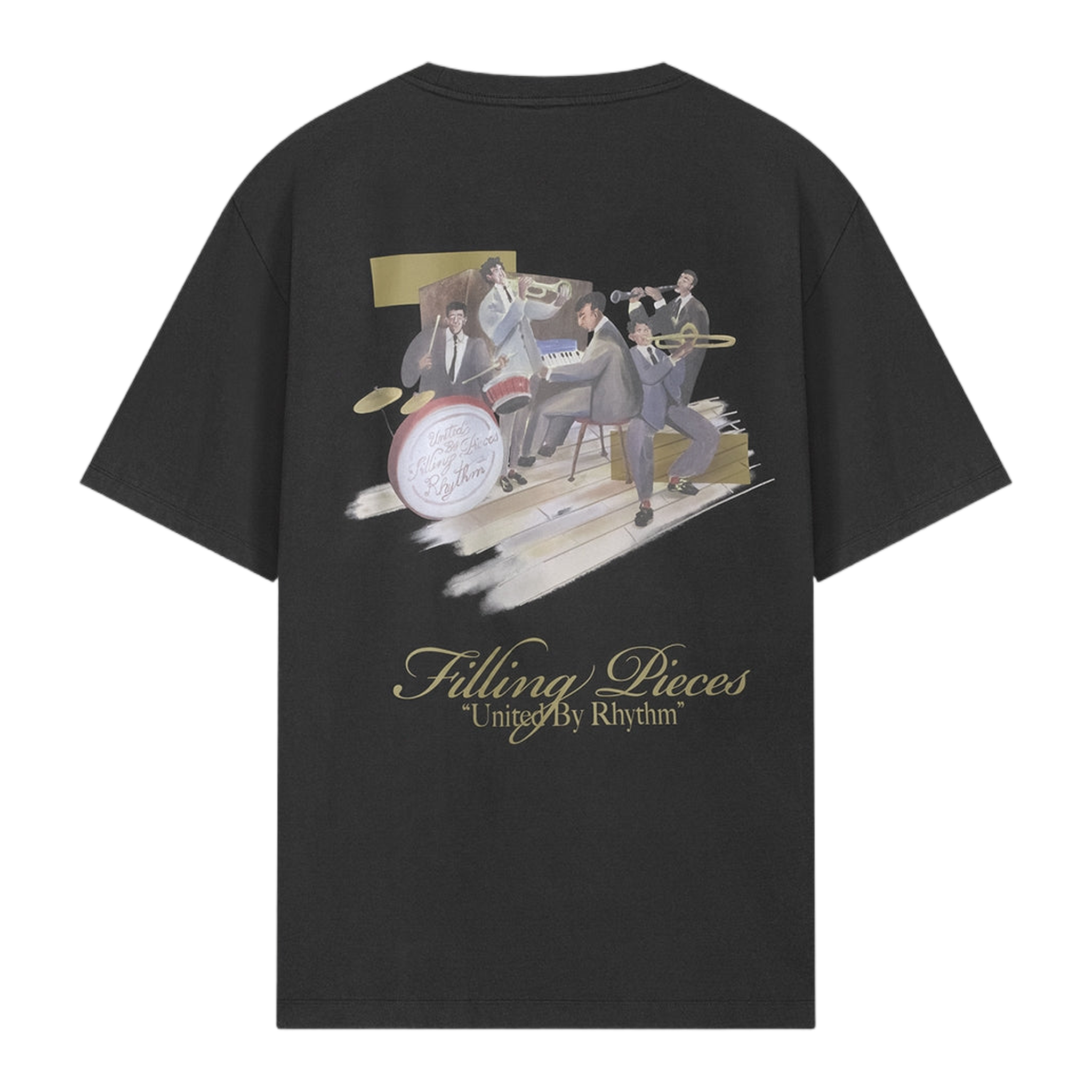 T-shirt Band Vintage Black