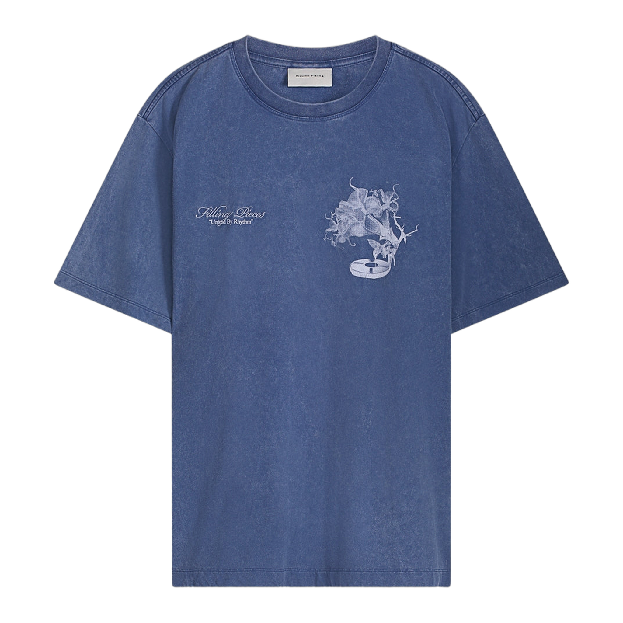 T-shirt Grammophone Vintage Blue