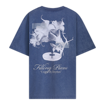T-shirt Grammophone Vintage Blue