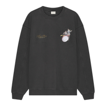 Sweatshirt Band Vintage Black