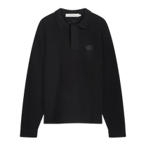 Knit Shirt Boucle Black