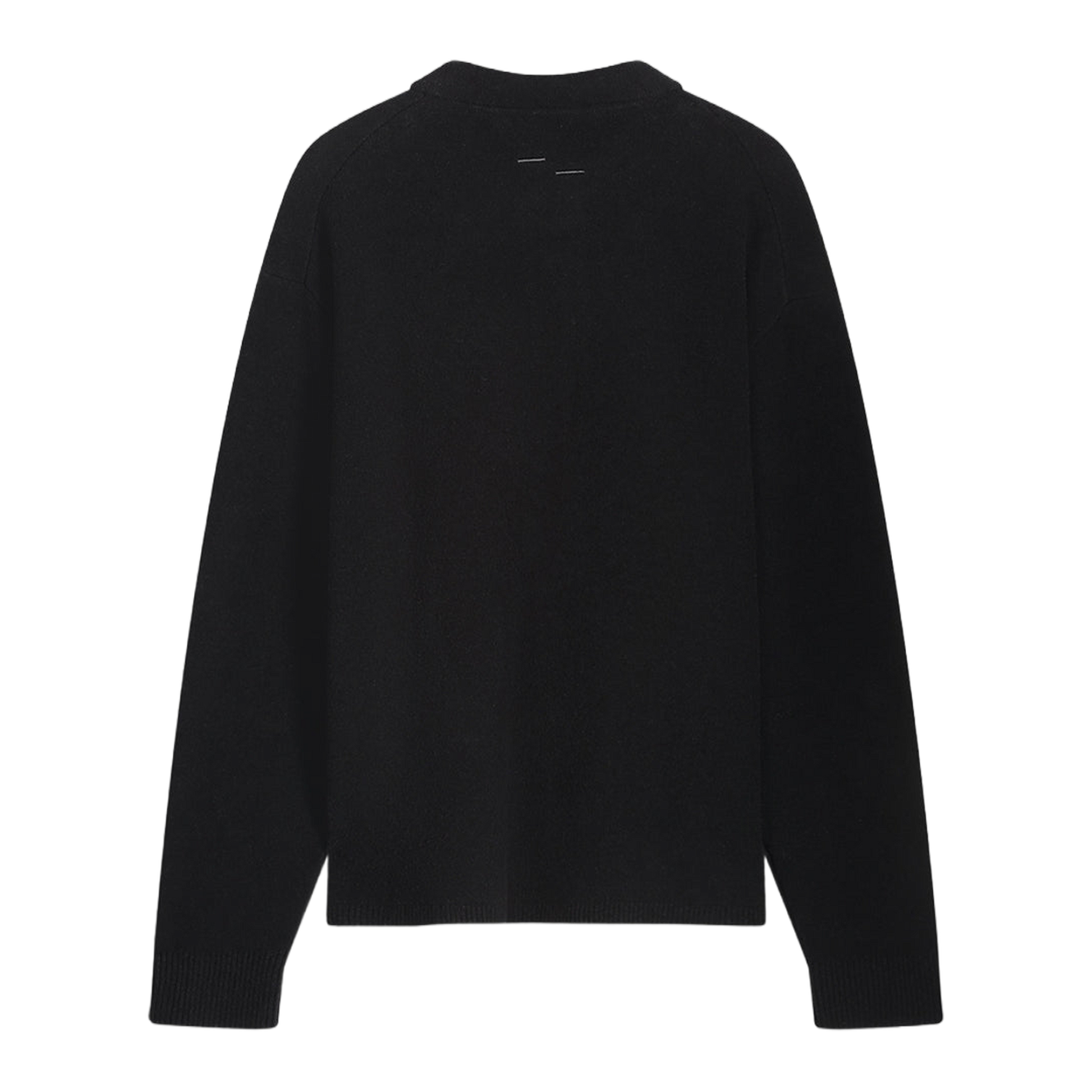 Knit Shirt Boucle Black