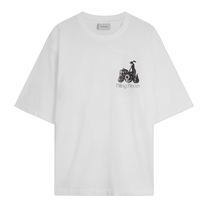 T-shirt Boxy Chrome Fruit White