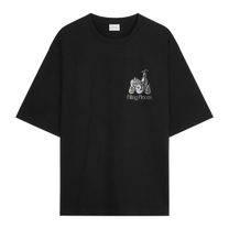 T-shirt Boxy Chrome Fruit Black