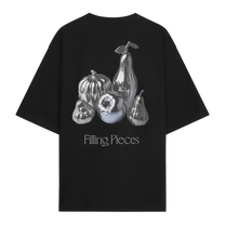 T-shirt Boxy Chrome Fruit Black