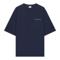 T-Shirt Boxy Maritime Blue