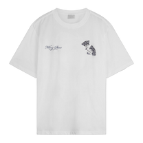 T-shirt Broken Plate White