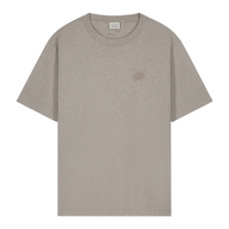 T-Shirt Embroidered Knot Melange Pure