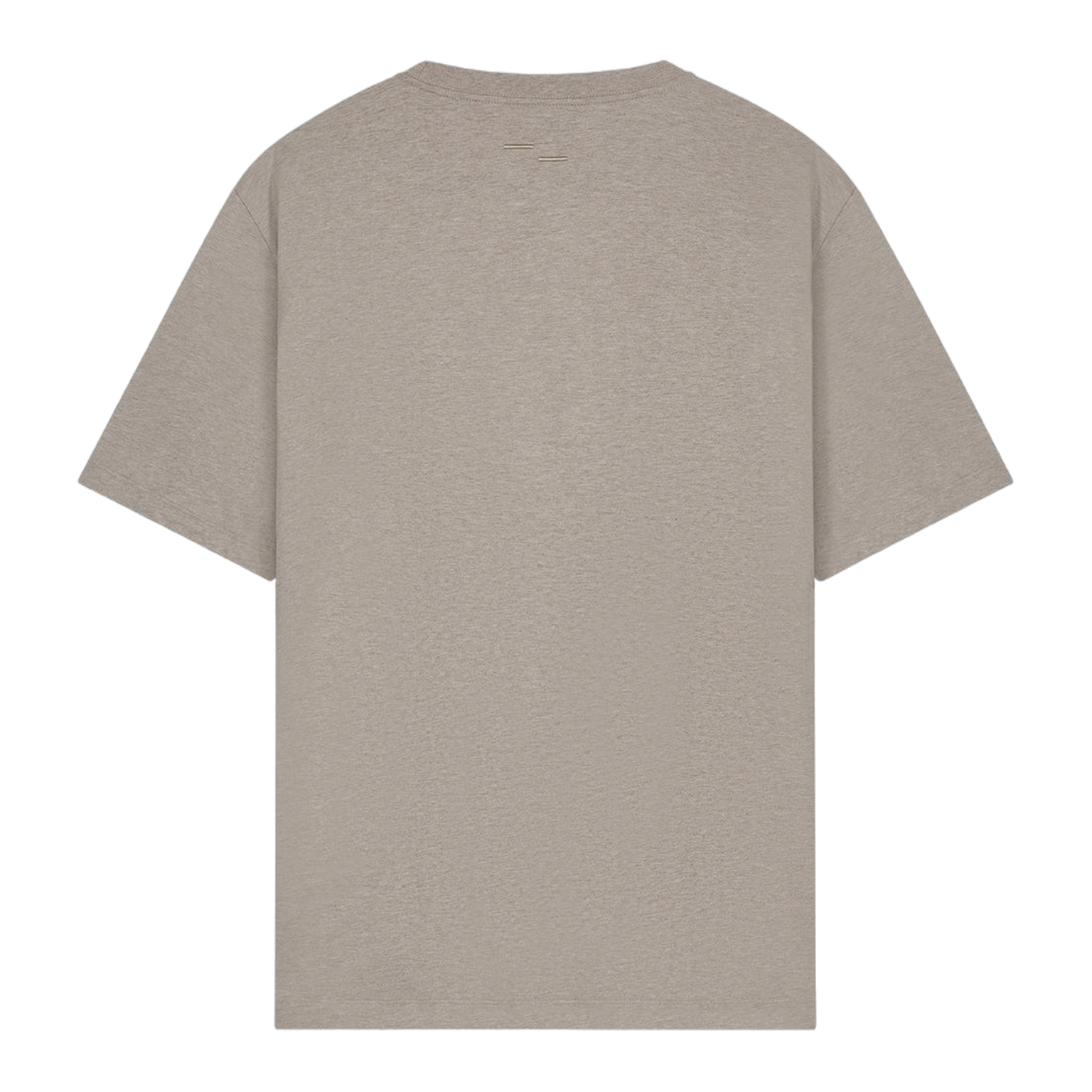 T-Shirt Embroidered Knot Melange Pure